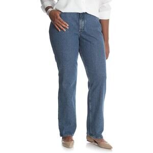 NWT Riders by Lee Indigo Women's Plus Size Camden  Fit 5 Pocket Jean,26W